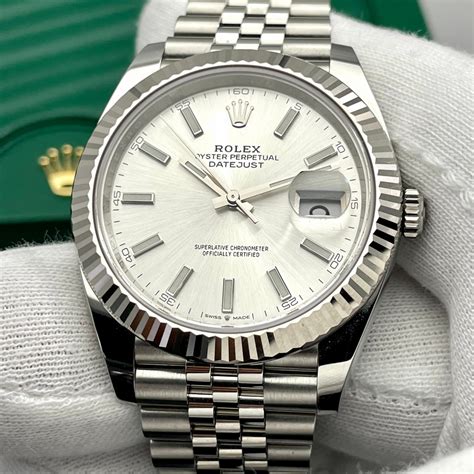 rolex datejust 41 jubilee silver dial|Rolex Datejust 41 release date.